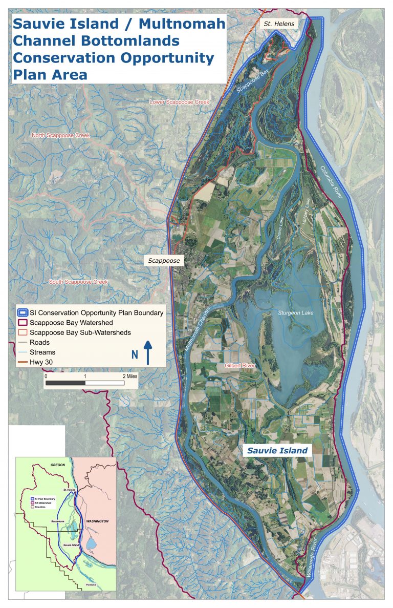 Sauvie Island & Multnomah Channel Bottomlands Conservation Scappoose