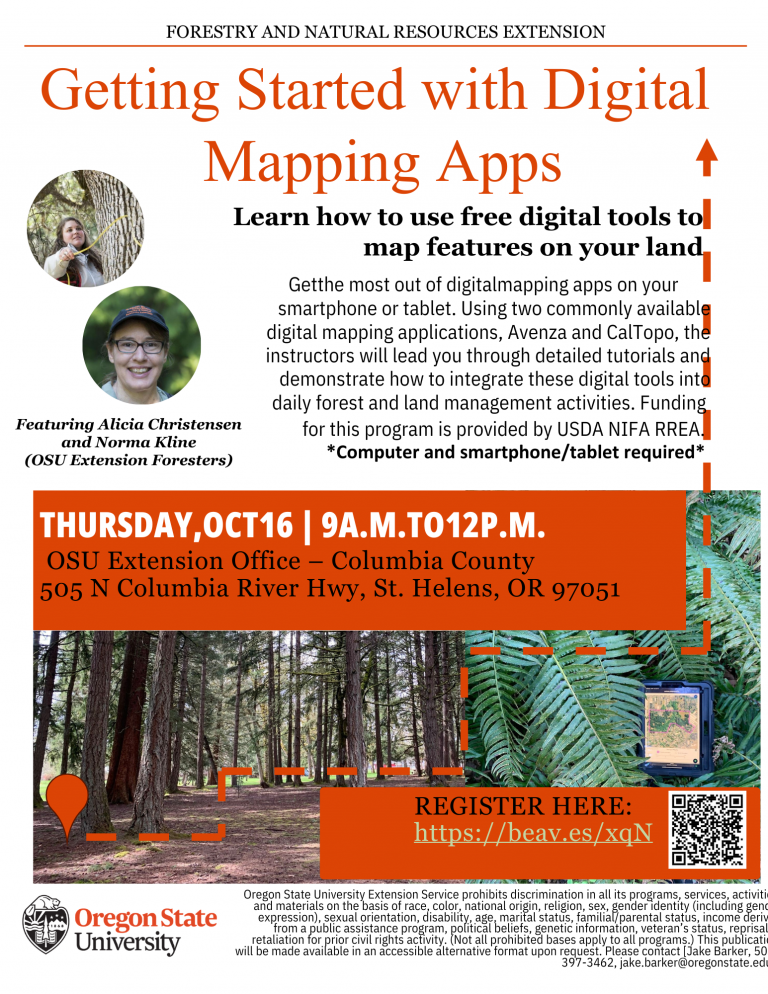 Getting Started with Digital Mapping Apps - Scappoose Bay Watershed
